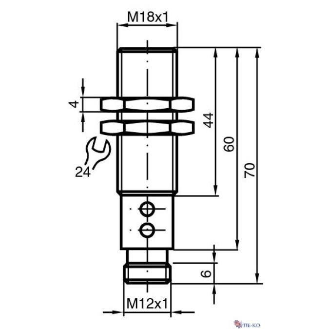 Індуктивний датчик Pepperl+Fuchs NCB5-18GM60-B3B-V1