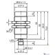 Індуктивний датчик Pepperl+Fuchs NEN40-30GM60-E3-V1