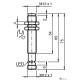 Індуктивний датчик Pepperl+Fuchs NMB2-12GM75-Z0-FE-V1
