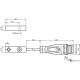 Індуктивний датчик Pepperl+Fuchs NMB2-F76M-E0-FE-150MM-V1