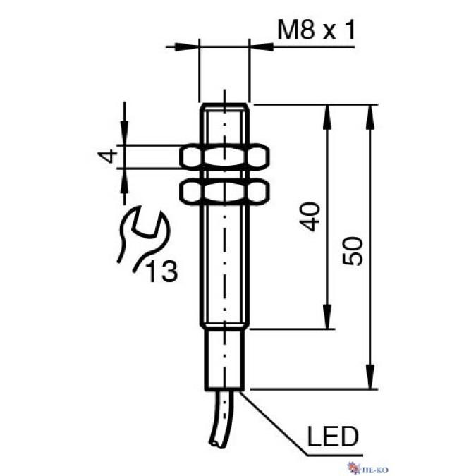 Індуктивний датчик Pepperl+Fuchs NMB3-8GM50-E2