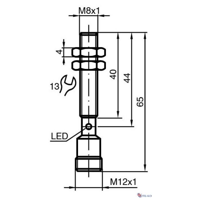 Індуктивний датчик Pepperl+Fuchs NMB3-8GM65-E2-V1