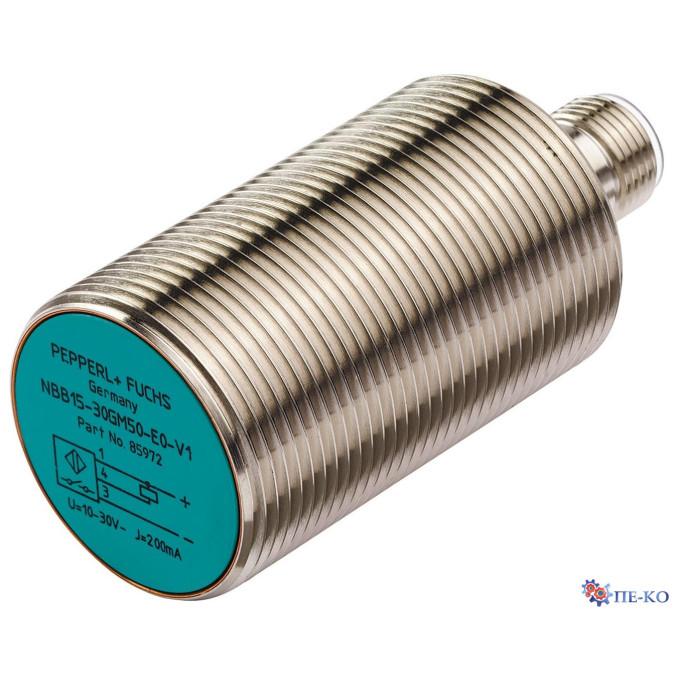 Індуктивний датчик Pepperl+Fuchs NRB15-30GS50-E2-V1