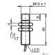 Індуктивний датчик Pepperl+Fuchs NRN10-12GM40-E2-IO-C