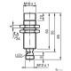 Індуктивний датчик Pepperl+Fuchs NRN12-18GM50-E2-C-V1