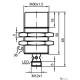 Індуктивний датчик Pepperl+Fuchs NRN20-30GM50-E2-C-V1