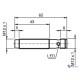 Індуктивний датчик Pepperl+Fuchs NSN4-12GH45-2E2-V1-M1-S2D2