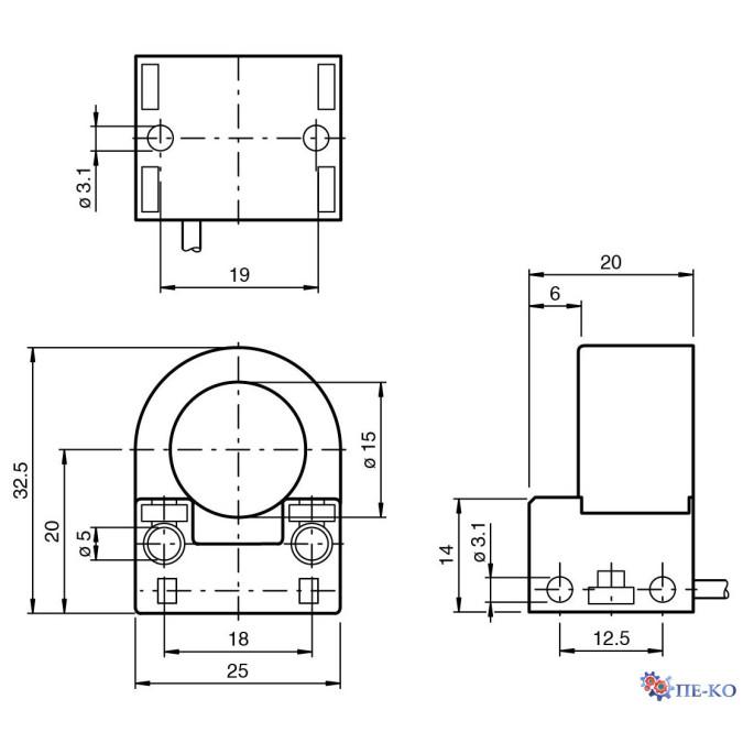 Індуктивний датчик Pepperl+Fuchs RC15-14-N0