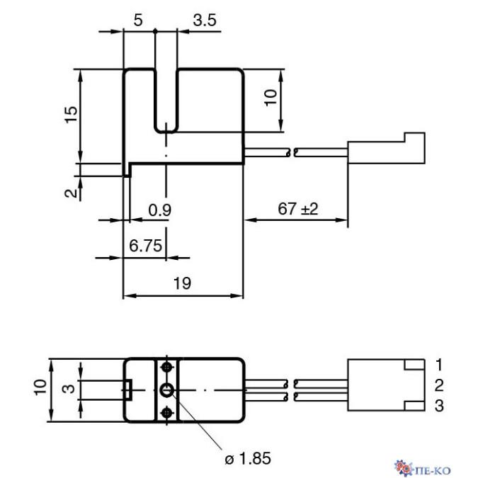 Індуктивний датчик Pepperl+Fuchs SC3,5-N0-Y106571