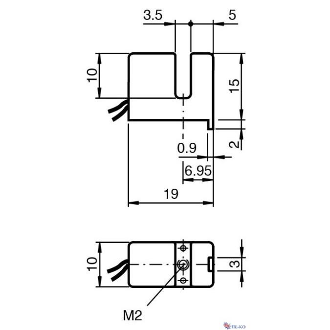 Індуктивний датчик Pepperl+Fuchs SJ3,5-G-N