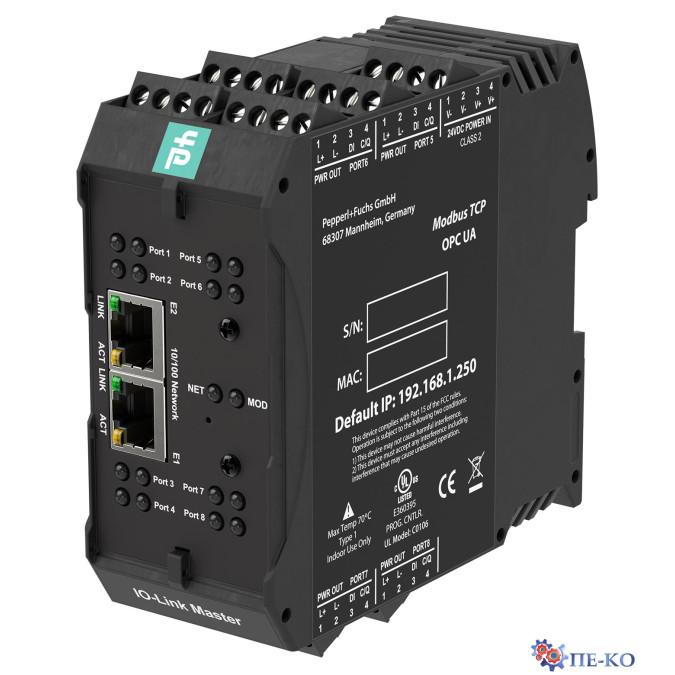 IO-Link майстер Pepperl+Fuchs ICE2-8IOL-K45S-RJ45