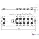 IO-Link майстер Pepperl+Fuchs ICE2-8IOL1-G65L-V1D