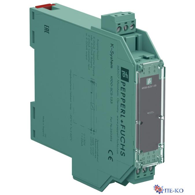 SMART драйвер струму/Ретранслятор Pepperl+Fuchs KFD0-SCS-1.55