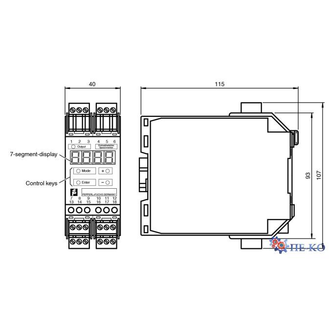 Перетворювач Pepperl+Fuchs KFU8-FSSP-1.D