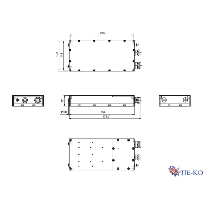 Блок живлення Pepperl+Fuchs PSU1100-J1-DC-N0