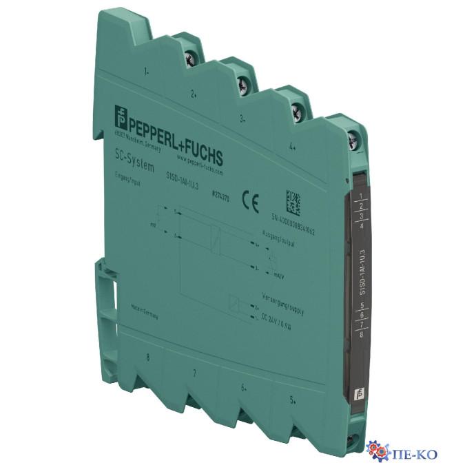Мілівольтовий перетворювач Pepperl+Fuchs S1SD-1AI-1U.3