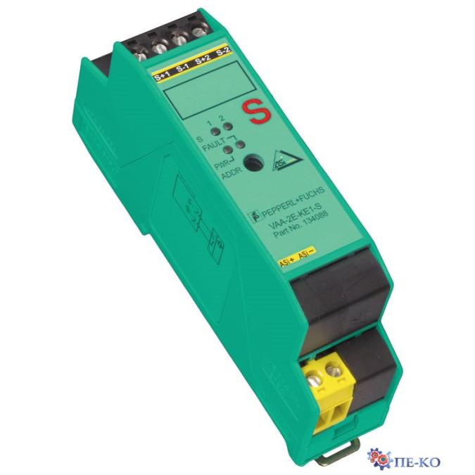 Модуль безпеки AS-Interface Pepperl+Fuchs VAA-2E-KE1-S