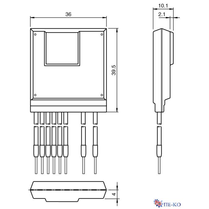 Модуль безпеки AS-i Pepperl+Fuchs VAA-2E1A-CB10-SJ/E2J-FL