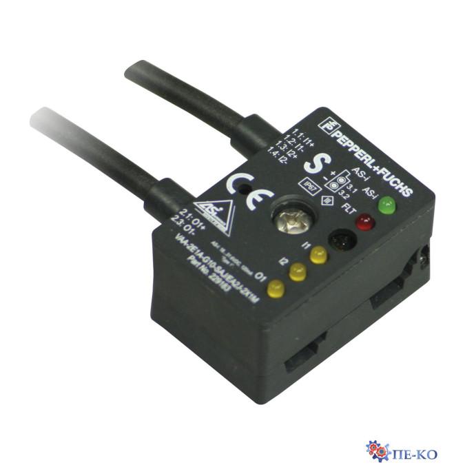 Модуль безпеки AS-i Pepperl+Fuchs VAA-2E1A-G10-SAJ/EA2J-2X1M
