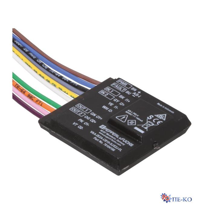 Модуль безпеки AS-i Pepperl+Fuchs VAA-2E2A-CB10-SJ/E2J-FL