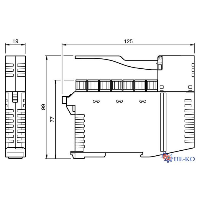 Модуль AS-Interface Pepperl+Fuchs VAA-4E4A-KE5-ZEJQ/E2L