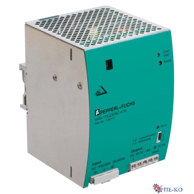 Блок живлення AS-Interface Pepperl+Fuchs VAN-115/230AC-K16