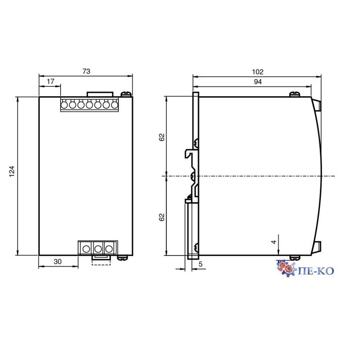 Блок живлення AS-Interface Pepperl+Fuchs VAN-115/230AC-K27