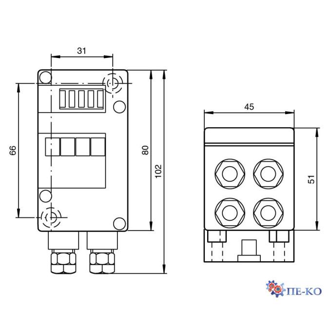 Повторювач AS-Interface Pepperl+Fuchs VAR-G4F