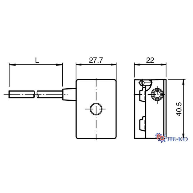 Розгалужувач AS-Interface Pepperl+Fuchs VAZ-T1-FK-G10-5M-PUR