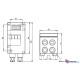 Модуль AS-Interface Pepperl+Fuchs VBA-2E2A-G4-ZE/E2