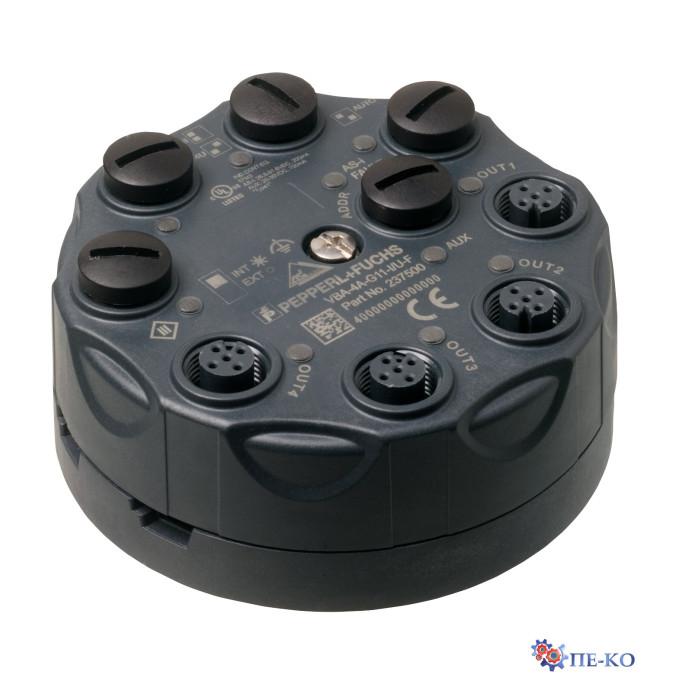 Аналоговий модуль AS-Interface Pepperl+Fuchs VBA-4A-G11-I/U-F