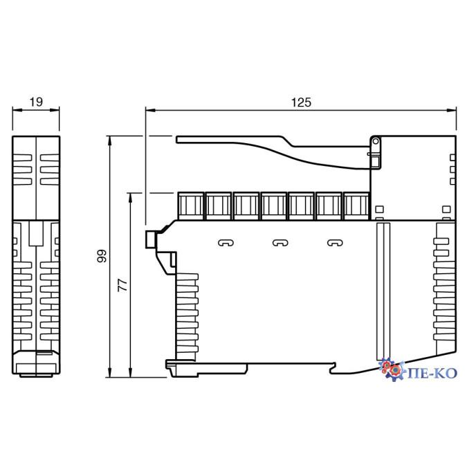 Аналоговий модуль AS-Interface Pepperl+Fuchs VBA-4E-KE5-IL