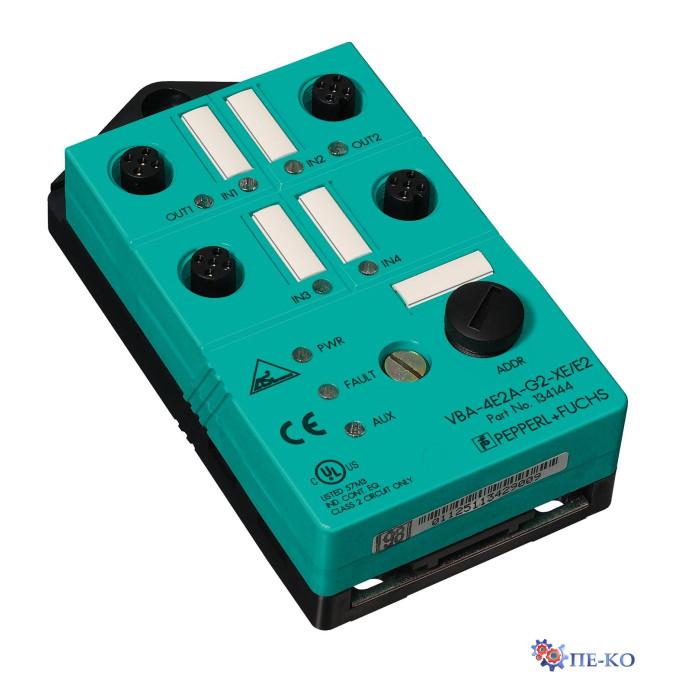 Модуль AS-Interface Pepperl+Fuchs VBA-4E2A-G2-XE/E2