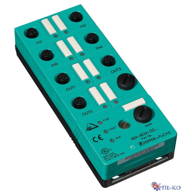 Модуль AS-Interface Pepperl+Fuchs VBA-4E3A-G2-ZA/EA2