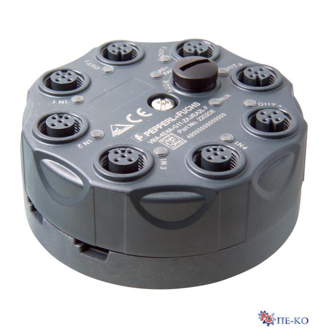 Модуль AS-Interface Pepperl+Fuchs VBA-4E4A-G11-ZAJ/EA2L-F