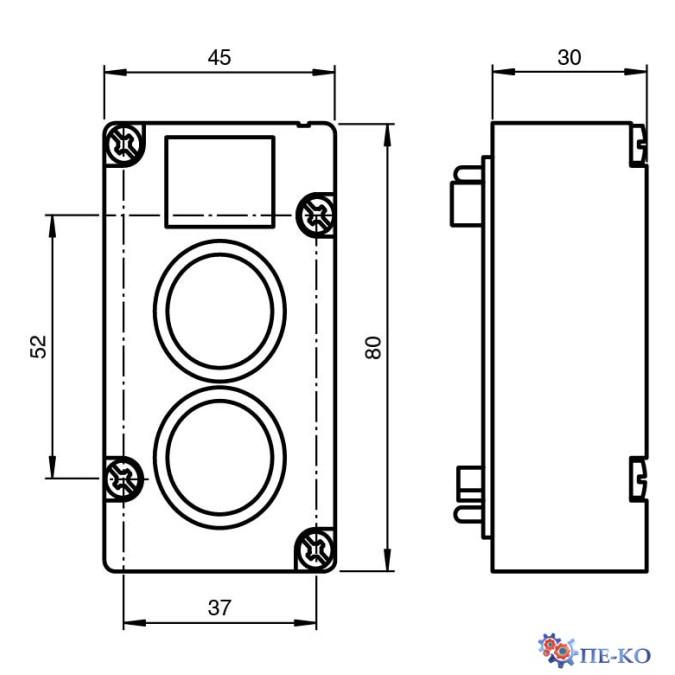 Світлодіодний модуль кнопки AS-i Pepperl+Fuchs VBA-LT2-G1-2YE