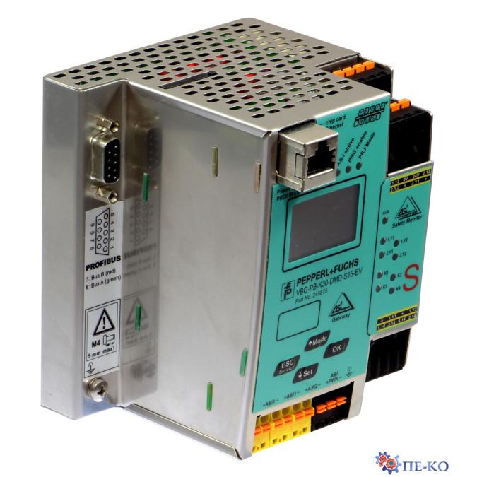 Шлюз безпеки AS-Interface Pepperl+Fuchs VBG-PB-K30-DMD-S16-EV