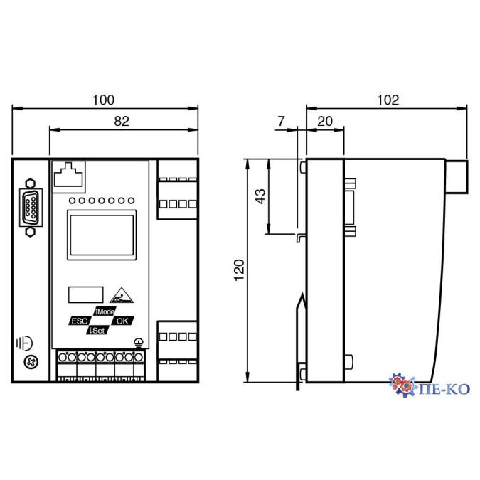 Шлюз безпеки AS-Interface Pepperl+Fuchs VBG-PB-K30-DMD-S16-EV
