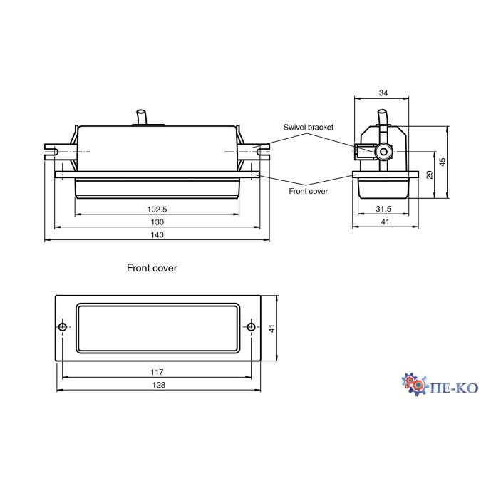 Оптичний датчик Pepperl+Fuchs AIR30/32-UP-2526/A