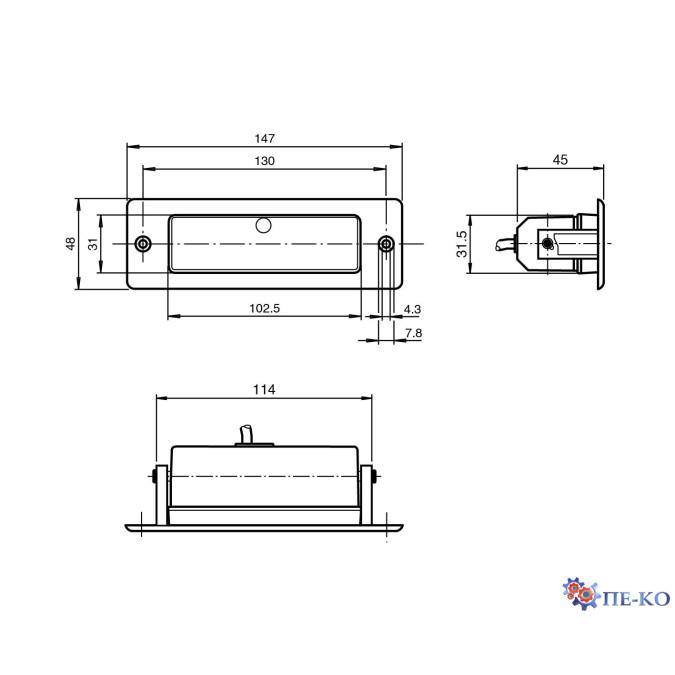 Оптичний датчик Pepperl+Fuchs AIR30-8-HW-2500-5299/38a/76a