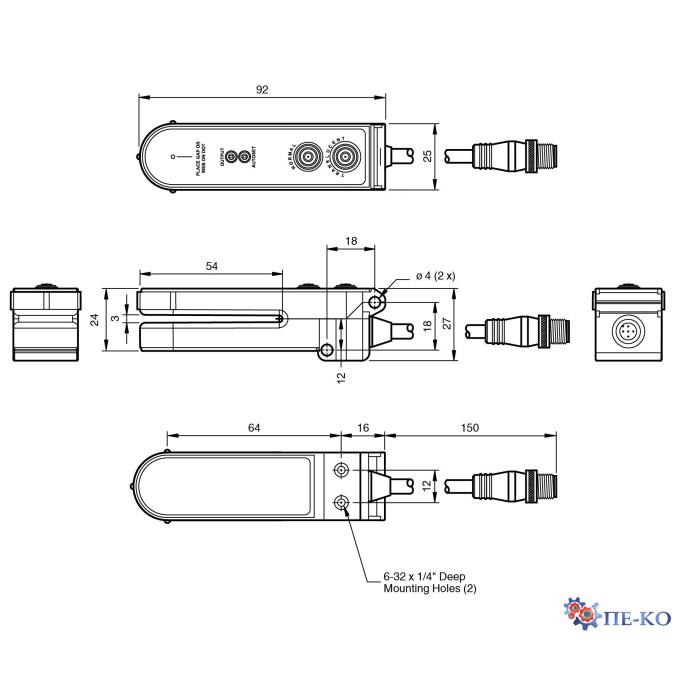 Щілинний датчик Pepperl+Fuchs GLD3-RT/115b/123/147