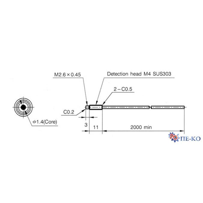 Оптоволоконний кабель Pepperl+Fuchs HPF-T001