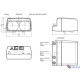 Оптичний датчик передачі даних Pepperl+Fuchs LS684-DA-EN/F1