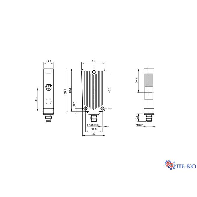 Оптичний датчик Pepperl+Fuchs M41/MV41/25/76a/95/136
