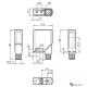 Оптичний датчик Pepperl+Fuchs MLV12-54-G/76b/124/128