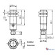 Оптичний датчик Pepperl+Fuchs OBD200-18GM60-E5-V1-IR-1C