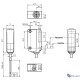 Датчик контрасту Pepperl+Fuchs OBP120-R100-2EP-IO-L