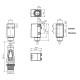 Оптичний датчик Pepperl+Fuchs OBT40-R102-2P1-IO-0,3M-V1
