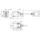 Ультразвуковий датчик Pepperl+Fuchs UC4000-L2M-B16-0,3M-APS5P-M