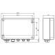 Ультразвуковий датчик Pepperl+Fuchs USI-F262-2E5-V19-S2D3